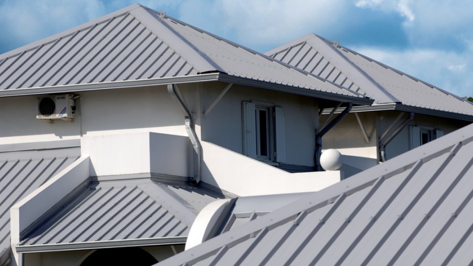 Products for sloped metal roofs