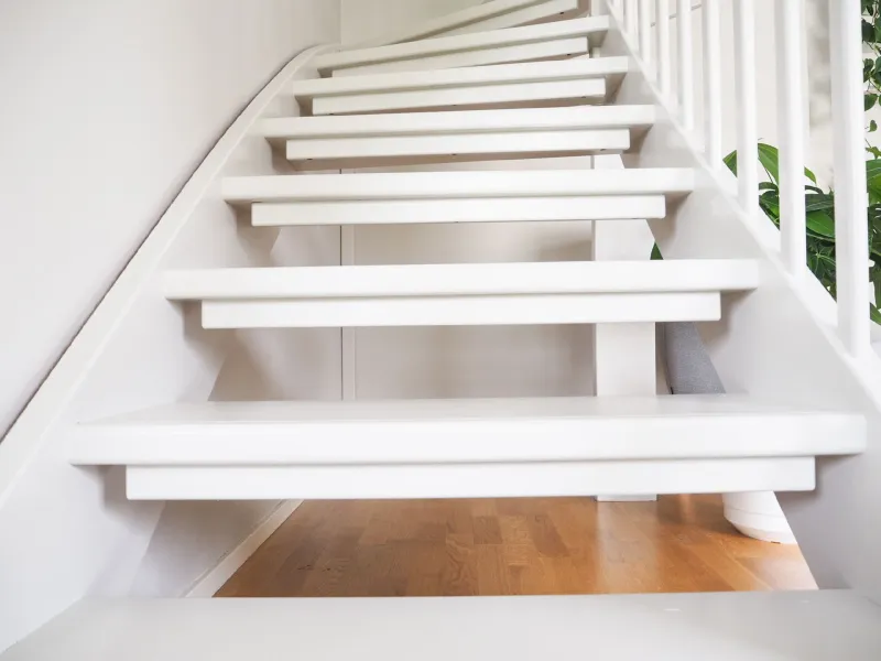 Wooden stairs