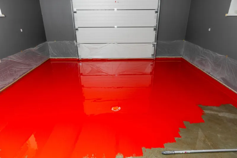 Coating of the floor